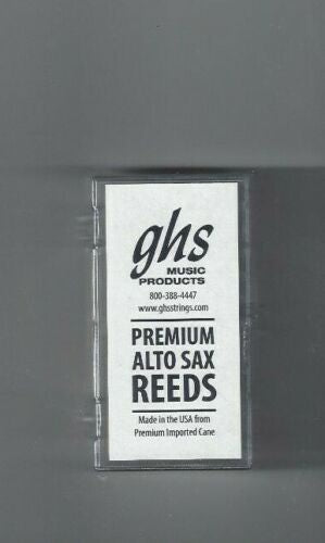Ghs A513 Alto Sax Reeds 3.5 Strength Pack Of 5