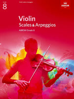 ABRSM - Violin Scales and Arpeggios Grade 8