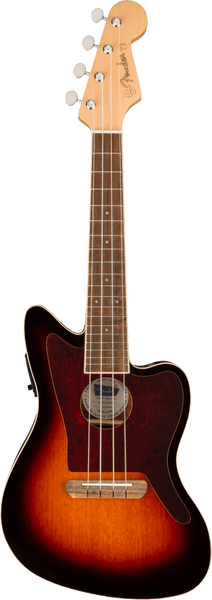 Fender - Fullerton Jazzmaster Ukulele - 3 Tone Sunburst