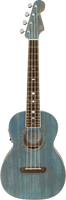 Fender - Dhani Harrison Slim Tenor Ukulele - Turquoise Trans Blue