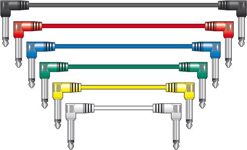 Guitar Patch Leads - 6.3mm TS to 6.3mm TS