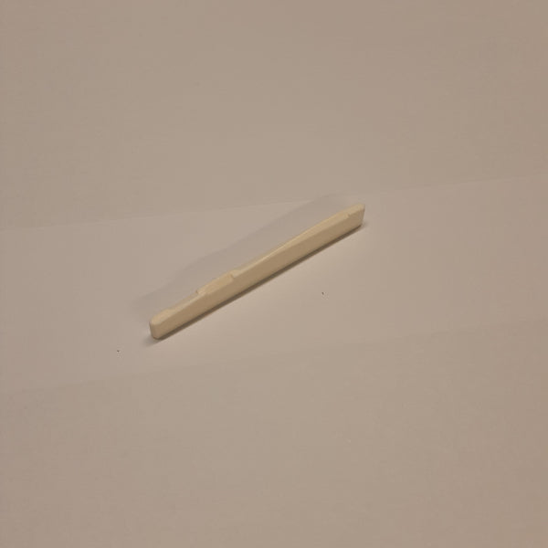 Bridge Saddle - 76mm x 3mm - Compensated - Bone