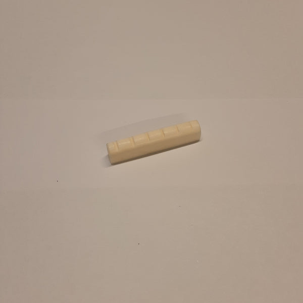 6 String Guitar Nut For Steel String  - 43mm - Bone