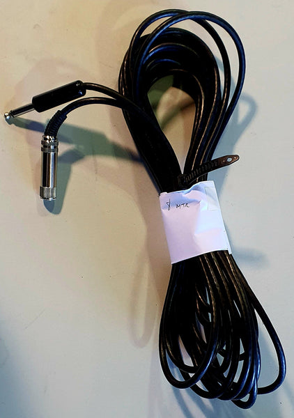 Male 6.3 Jack to Female 6.3 Jack Cable - 8 Metres - Second Hand