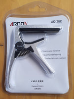 Aroma - AC20C Guitar Capo - Silver