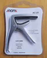 Aroma - AC21 Guitar Capo - Silver