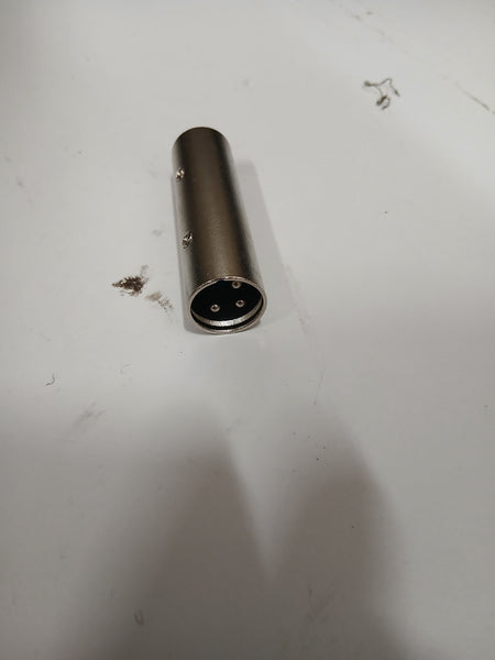 3-Pin Male to Male XLR Connector