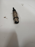 3-Pin Female XLR Connector - Second Hand
