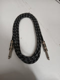 MEG - Woven Instrument Cable 6.35mm Jack - 6m
