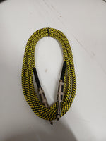 MEG - Woven Instrument Cable 6.35mm Jack - 10m