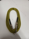 MEG - Woven Instrument Cable 6.35mm Jack - 10m