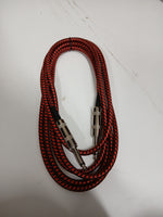 MEG - Woven Instrument Cable 6.35mm Jack - 10m