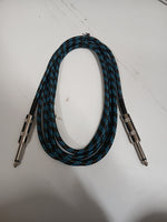 MEG - Woven Instrument Cable 6.35mm Jack - 10m