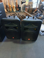 JBL - EON1500 2-Way 15" Passive PA Speakers - Second Hand