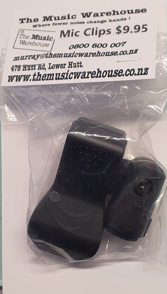 Microphone Bulldog Clip  Loaded