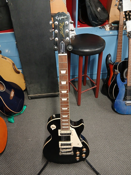 Epiphone - Les Paul Custom Classic Electric Guitar - Black (Second Hand)