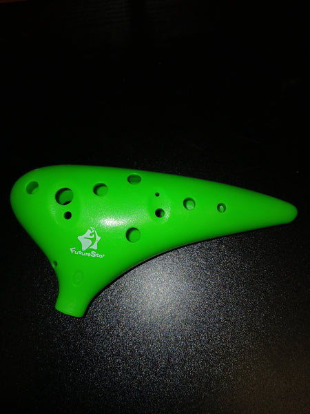 FutureStar - 12 Hole Ocarina - Green