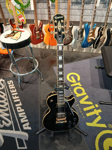 Epiphone - Gibson Les Paul Custom Pro Electric Guitar - Black (Second Hand)
