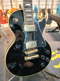 Epiphone - Gibson Les Paul Custom Pro Electric Guitar - Black (Second Hand)