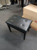 Takemoto - Second Hand Piano Stool - 4 Buttons Black Leather (3)