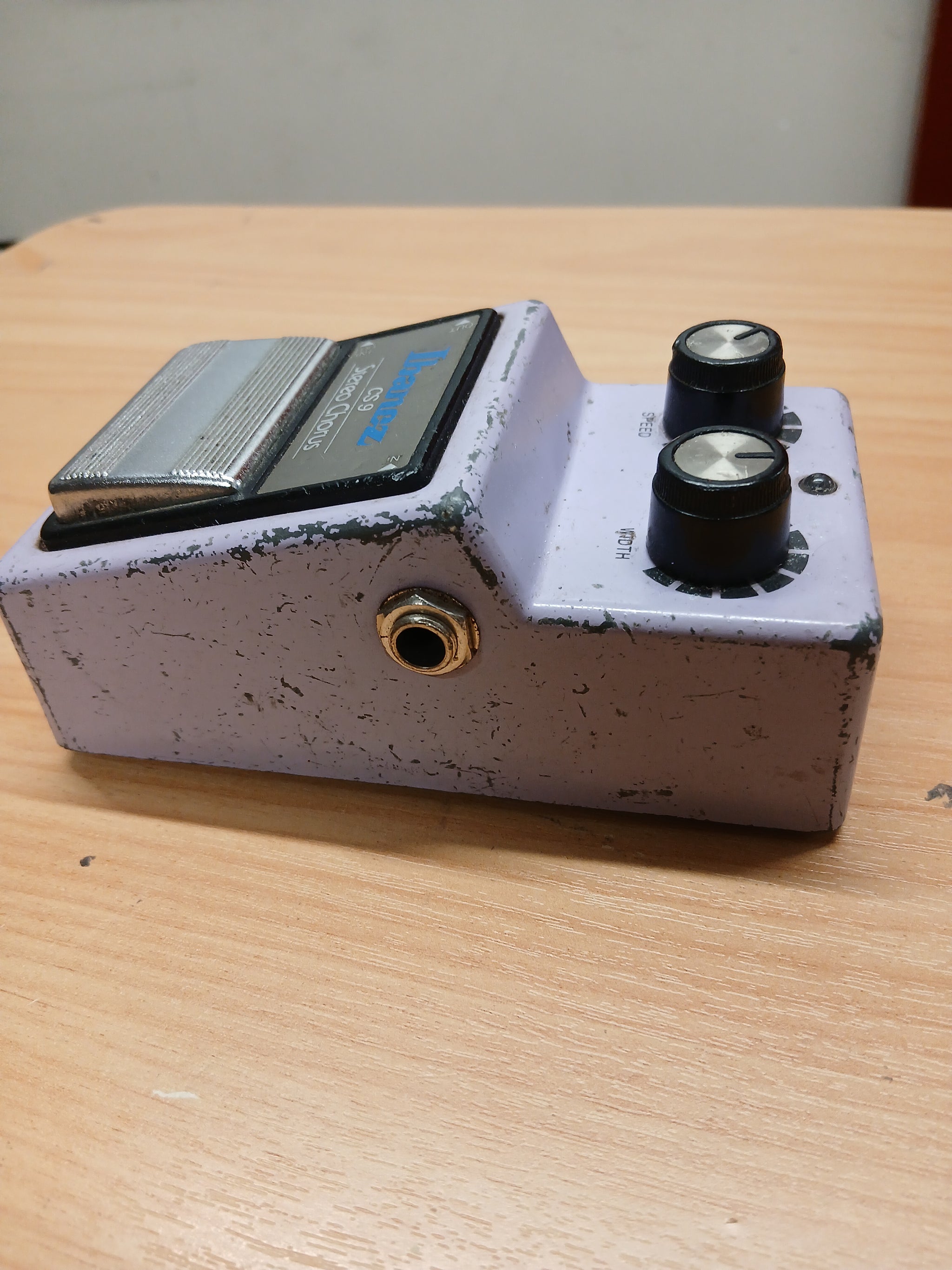 ibanez chorus pedal cs9 Ibanez - CS9 Stereo Chorus Guitar Pedal