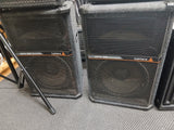 Samick - SPK Series Speakers + Peavey XM6 Mixer Amp - Second Hand
