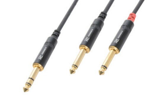 PD CONNEX - Audio Lead-6.3 MM Stereo 2X6.3MM