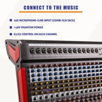 PDM-T1604 Stage Mixer 16-Channel DSPMP3
