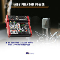 Power Dynamics - PDM-Y 4-Channel Studio Mixer
