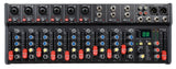 Citronic - CSR-63 Rack-Mountable 9-Channel Mixer with DSP/Bluetooth