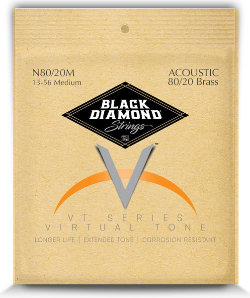Black Diamond - Acoustic Brass 80/20 Strings - 12 String