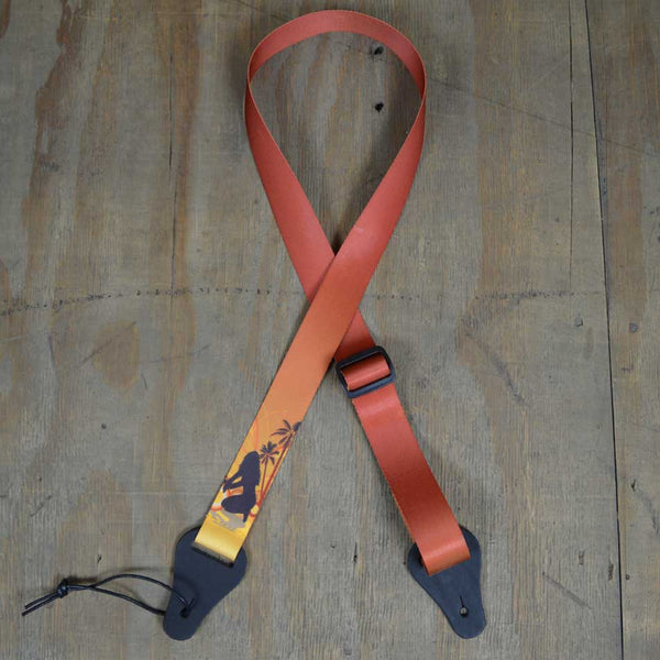 Colonial Leather - Ukulele Strap - Hawaii