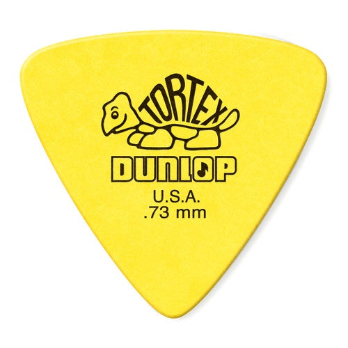 Dunlop - Tortex Triangle Pick - 0.73mm (Yellow)