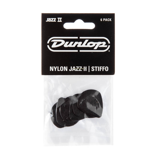 Dunlop - Stiffo Guitar Picks - Jazz II (6 Pack)