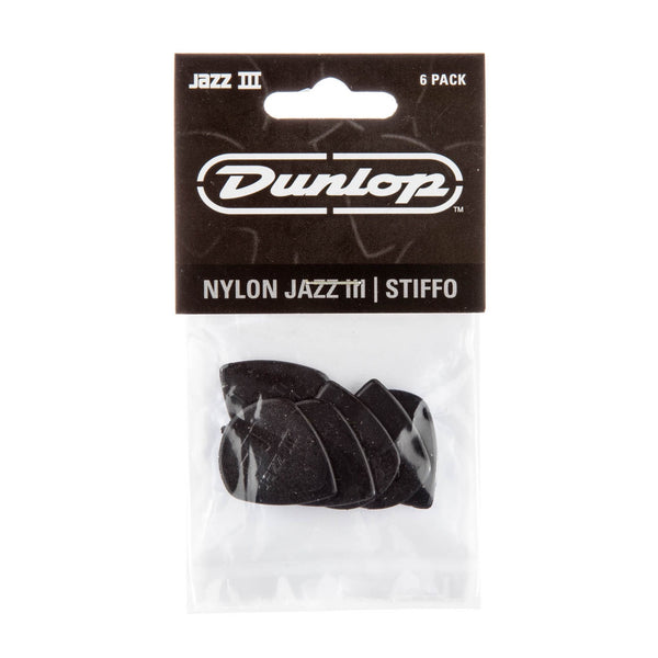 Dunlop - Stiffo Guitar Picks - Jazz III (6 Pack)