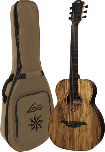 LAG - Acoustic Travel Guitar - Pine Brankowood Sauvage