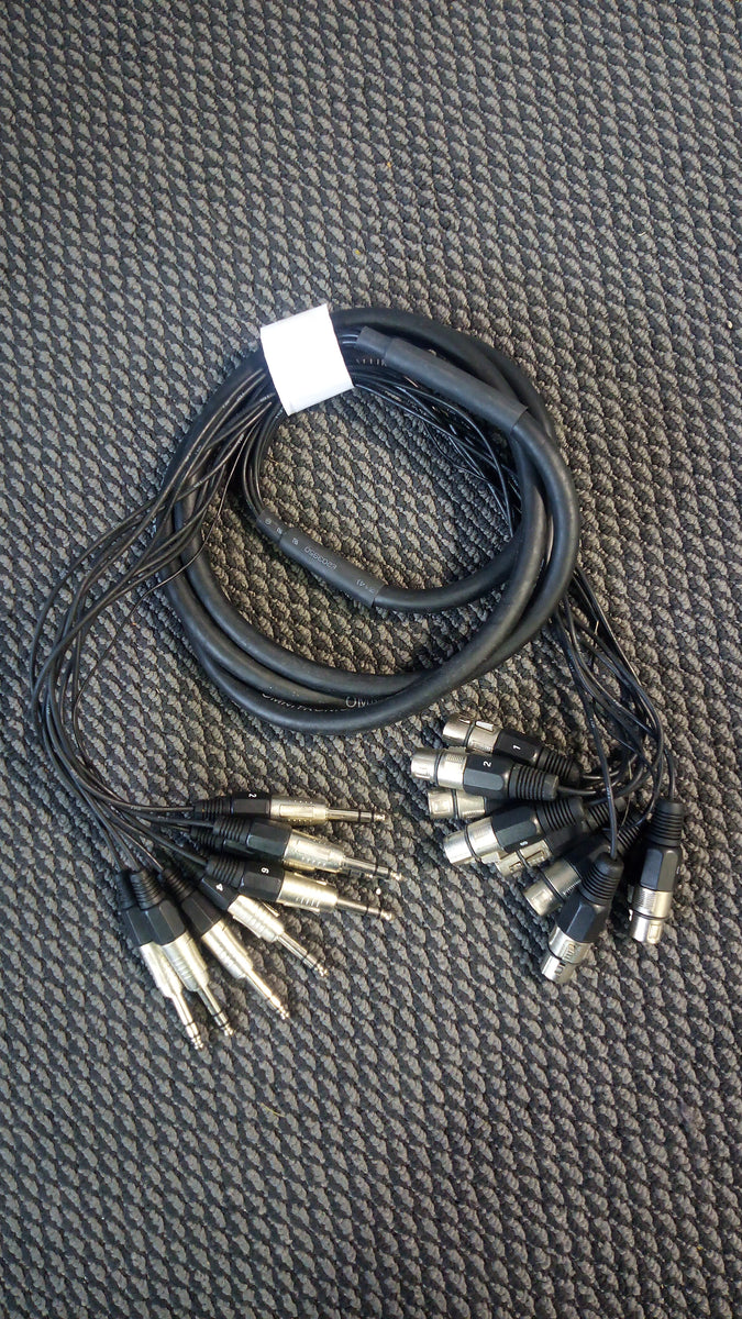 8 Channel 3M XLR to Jack Snake Second Hand The Music Warehouse