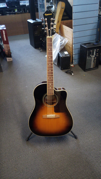 Epiphone J-45 EC Studio Sunburst Electric Acoustic Guitar - Second Hand