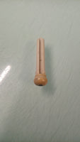 Bridge Pin - White with Black Dot - Second Hand