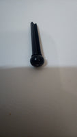 Bridge Pin - Black with White Dot - Second Hand