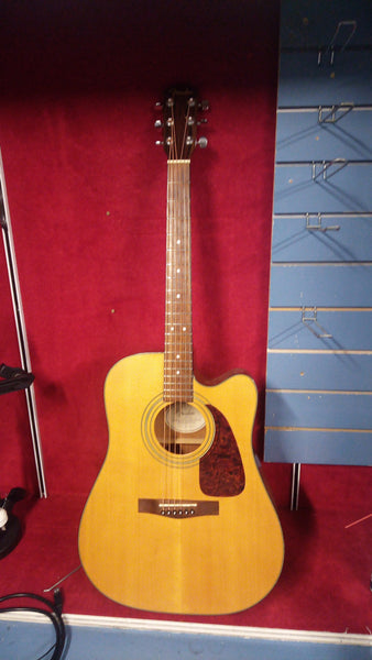 Fender - CD140SCE Acoustic Electric Guitar - Natural - Second Hand