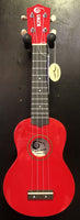 Kiwi - Whero Soprano Ukulele - Red