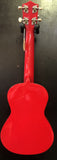 Kiwi - Whero Concert Ukulele - Red