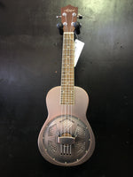 Aiersi - Concert Resonator Ukulele - Matte Red Copper Finish