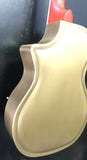 Aiersi - Parlour Resonator Guitar - Brushed Brass Matte