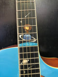 Aiersi Galaxy - Artist Cutaway Acoustic Guitar - Blue Sparkle