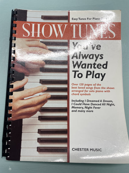 Show Tunes You've Always Wanted to Play - Second Hand
