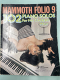 Mammoth Folio 9 - 102 Piano Solos for the Cocktail Hour - Second Hand