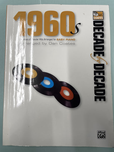 Decade by Decade - 1960s Popular Hits for Easy Piano - Second Hand