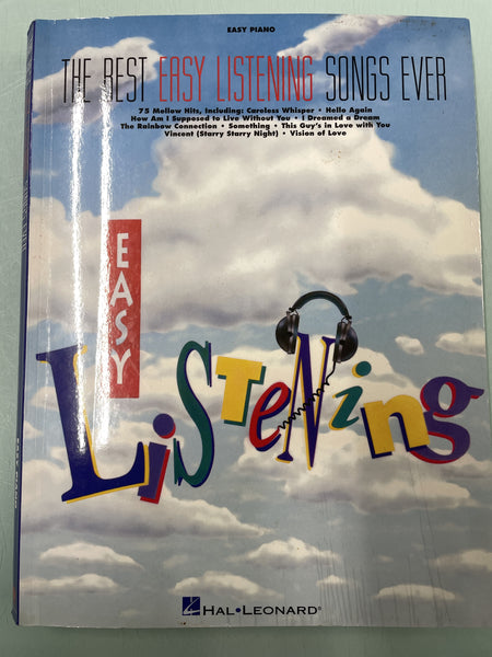 Hal Leonard - The Best Easy Listening Songs Ever for Easy Piano - Second Hand